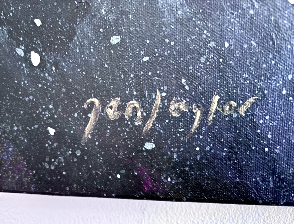 Moonlight's Song Navy & Gold