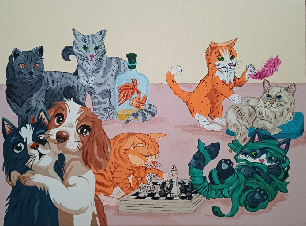 Cats at Play