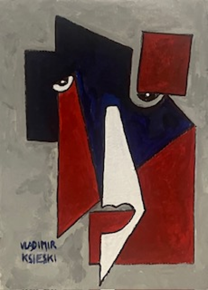 THE FACE(2)ABSTRACT de V,KSIESKI 2026