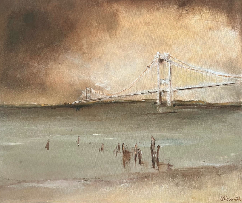 Light Over the Severn Bridge 
