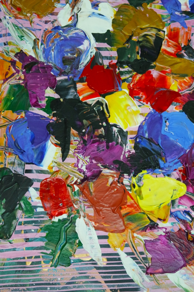 Colourful Flowers Abstract 761