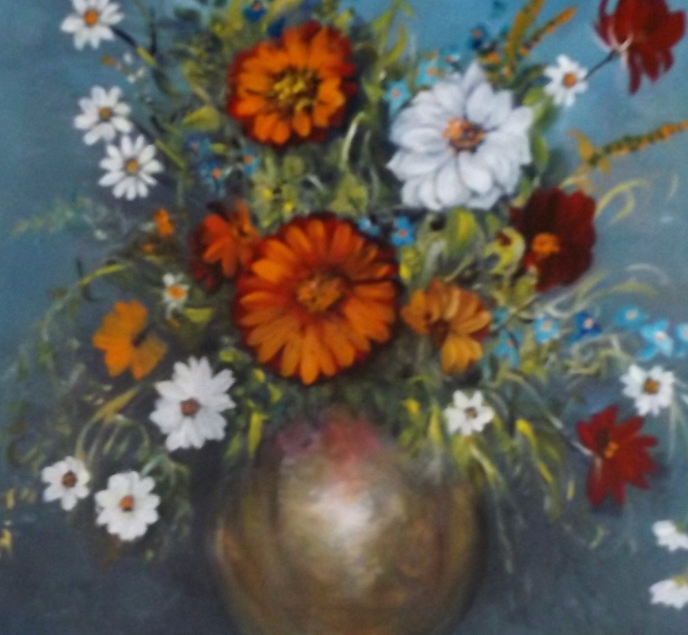 The copper Vase
