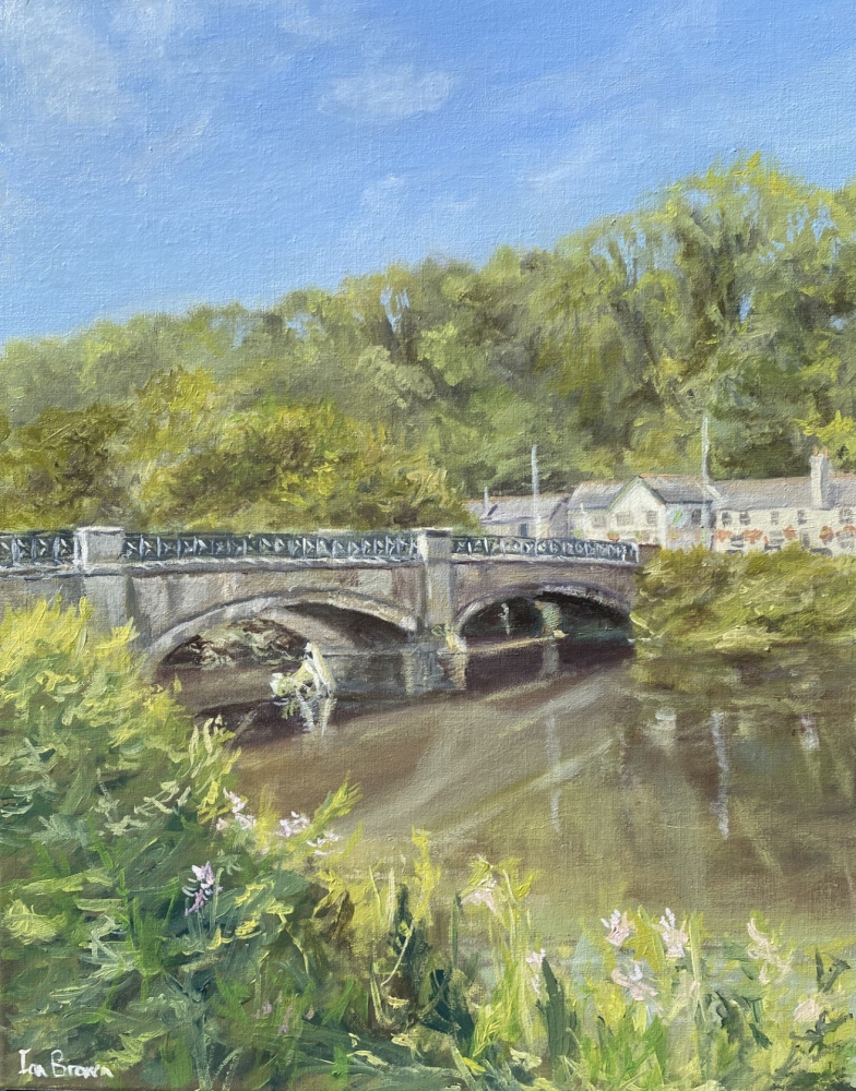Umberleigh Bridge, Devon of a summer's mid day