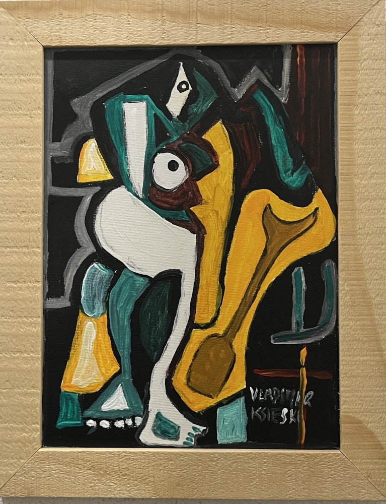 ABSTRACT WOMAN ON SOFA de VKSIESKI 2025
