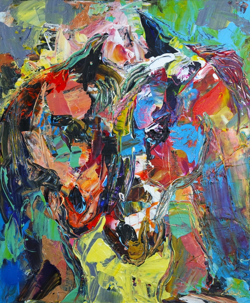 Horses Abstract 705