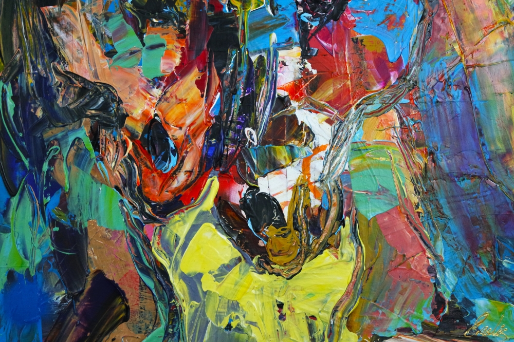 Horses Abstract 705