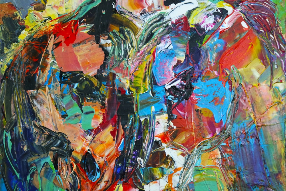 Horses Abstract 705