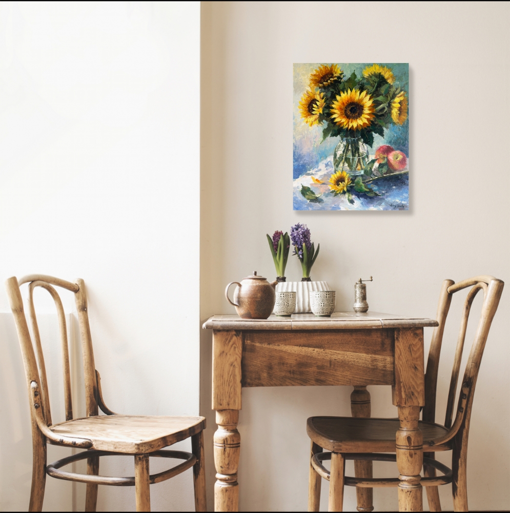 Burst Sunflowers
