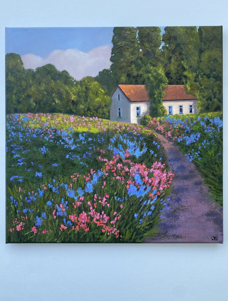 \"Vibrant Landscape\"