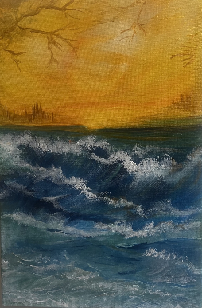 Rising from the waves