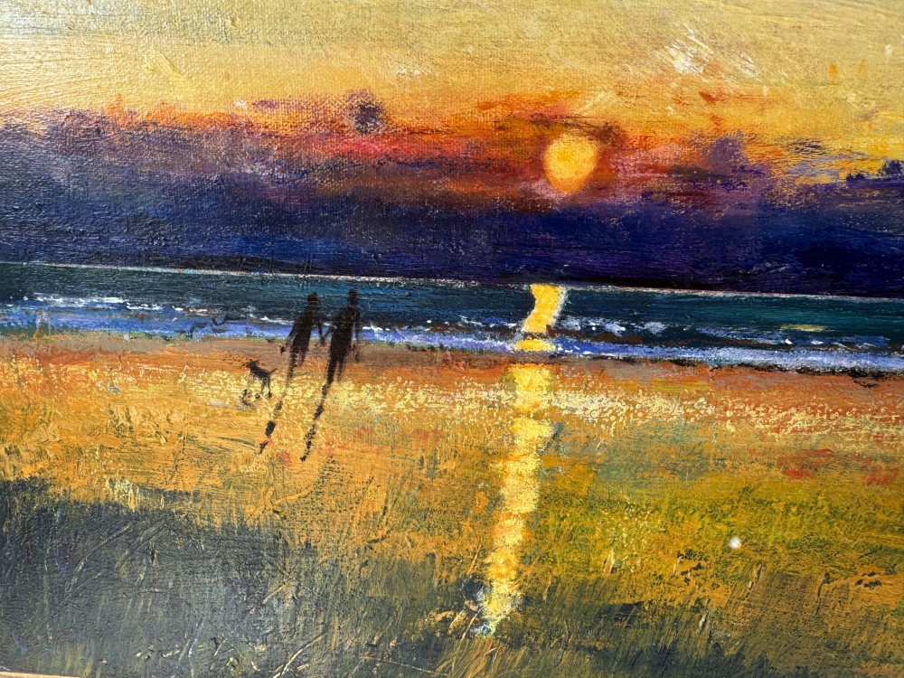 Beach Stroll Sunset