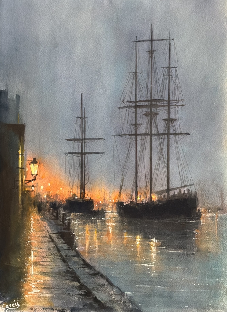 Dawn at the Harbour 