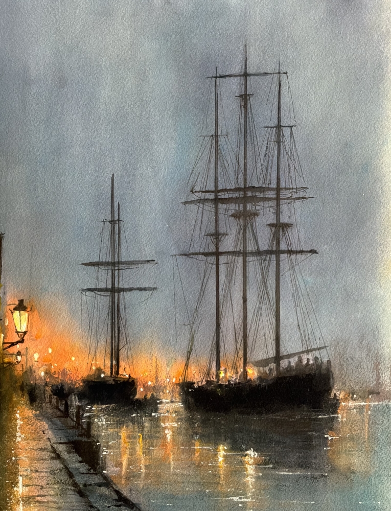 Dawn at the Harbour 