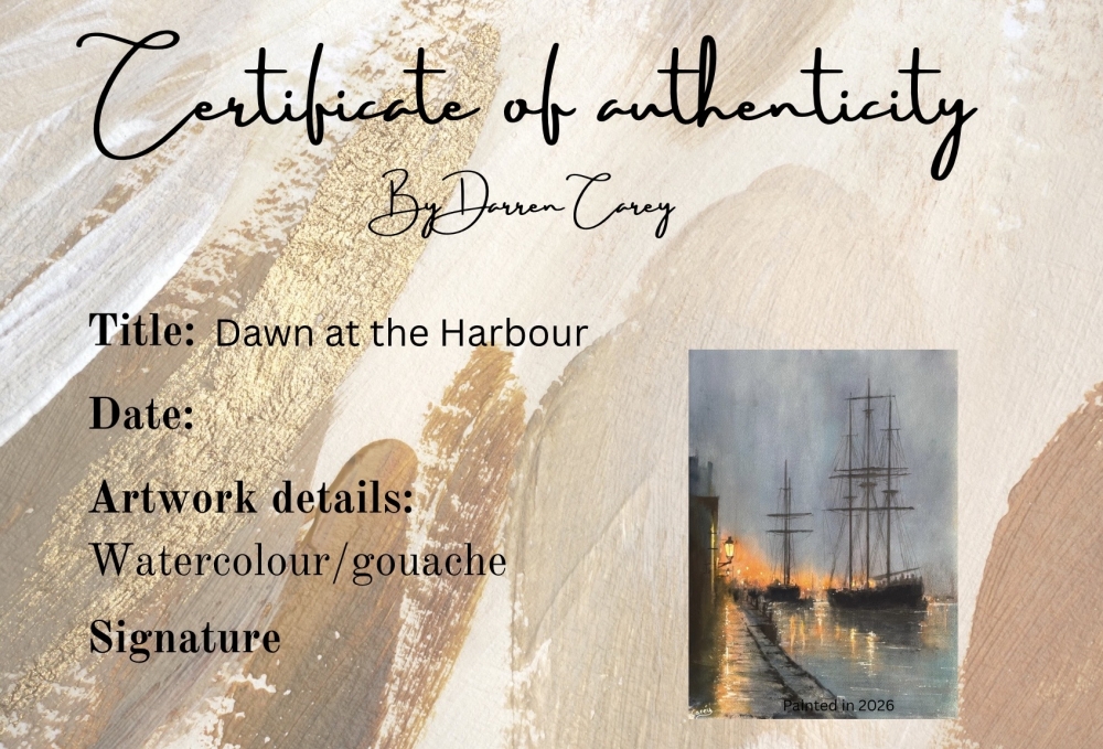 Dawn at the Harbour 
