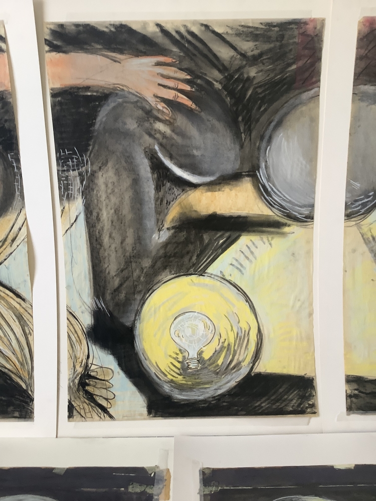 Life study in 3 sections