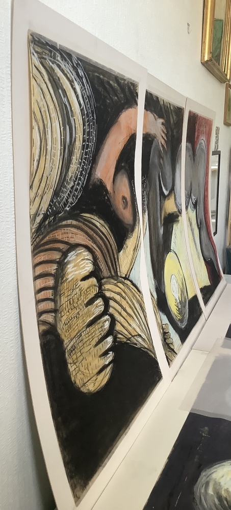 Life study in 3 sections