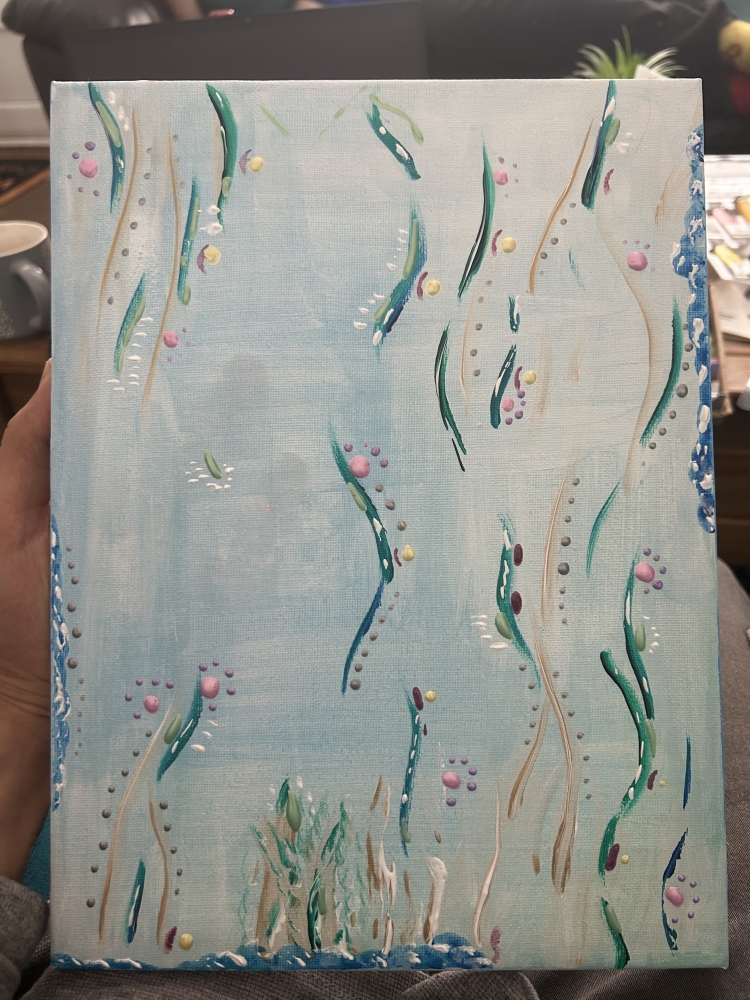 Flowers of blue 