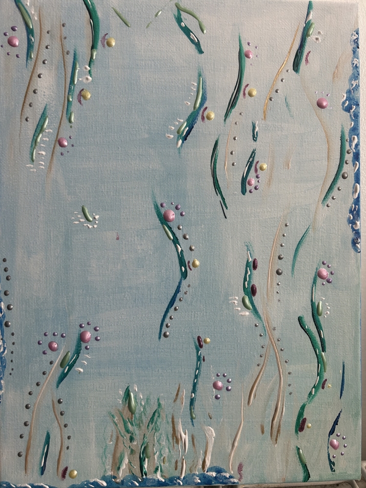 Flowers of blue 