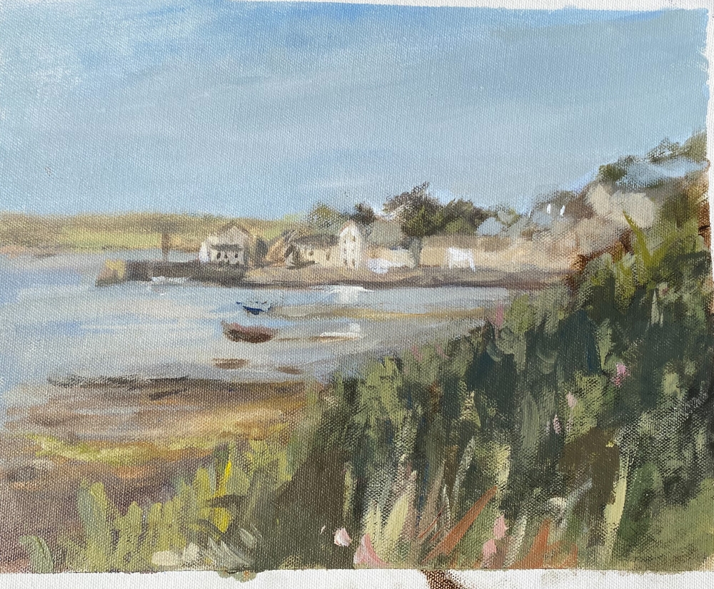 \"When day is done\": Instow, Devon by summer evening's light