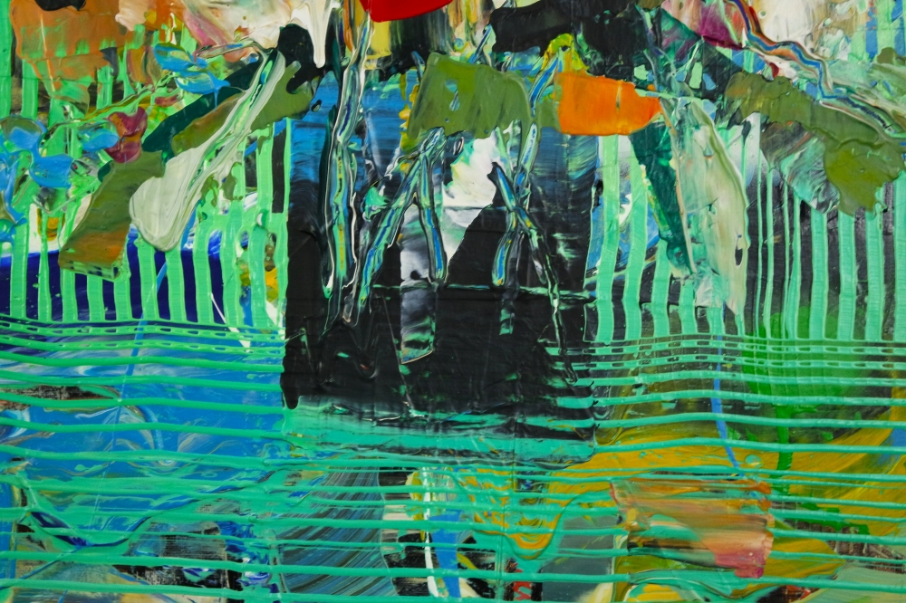 Riot of Color Bouquet Abstract 750