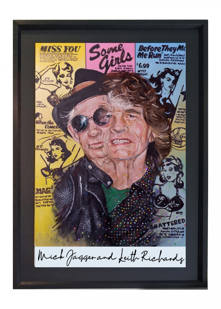 Mick Jagger & Keith Richards