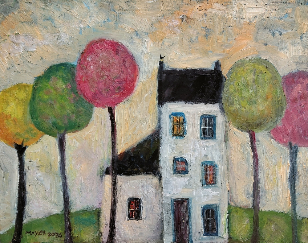 Tall Cottage Treescape