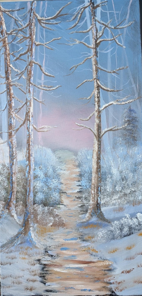 Three Seasons Woodland Walk,  Triptych