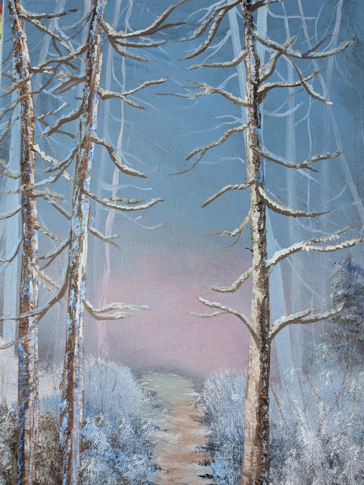 Three Seasons Woodland Walk,  Triptych