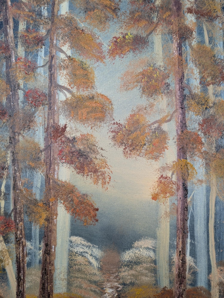 Three Seasons Woodland Walk,  Triptych