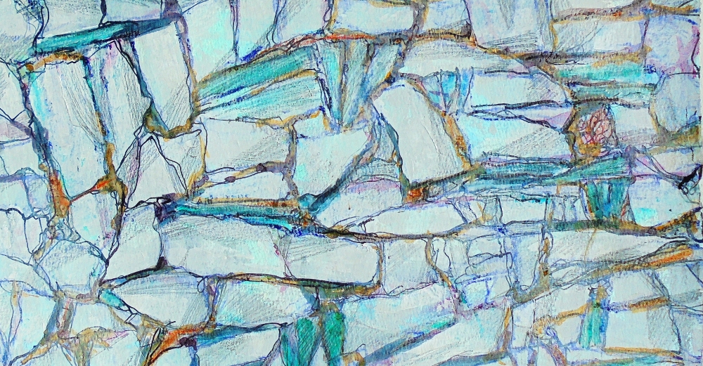  Dry welsh stone walls 