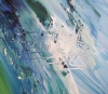 Turquoise Blue Waves L 2