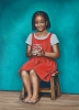 Makena, the girl with water.