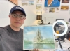 Reflection of Sagrada Família (Watercolour - Original)
