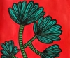 Palm Tree in a green pot 