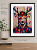 Aladdin Stag  - Limited Edition Print