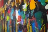 Colourful crowds abstract 842