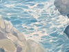 Enchanted, a blue seascape with birds