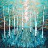 Golden Birch Wood