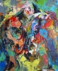 Horses Abstract 705