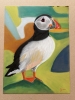 A Vibrant Puffin Drawing