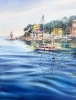 Blue Italian morning. Recco