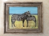 Zebra mare and foal