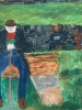 Old Man on a Bench
