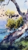 The azure serenity of Italy