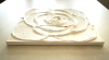 Little White Rose with a Touch of Gold III. (3I25)