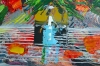 Mass Bouquet in Vase Abstract 756