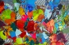Mass Bouquet in Vase Abstract 756