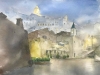 Whispers of the Old Town (Watercolour - Original)