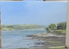 Plymouth sound from Cremyll, Cornwall of a summer's evening