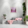 Pink and Silver Moon